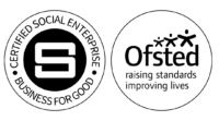 Ofsted and certified social enterprise for good logo